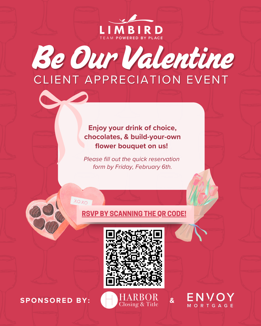 You’re Invited: Celebrate Valentine’s Day with the Limbird Team 💖 header image.