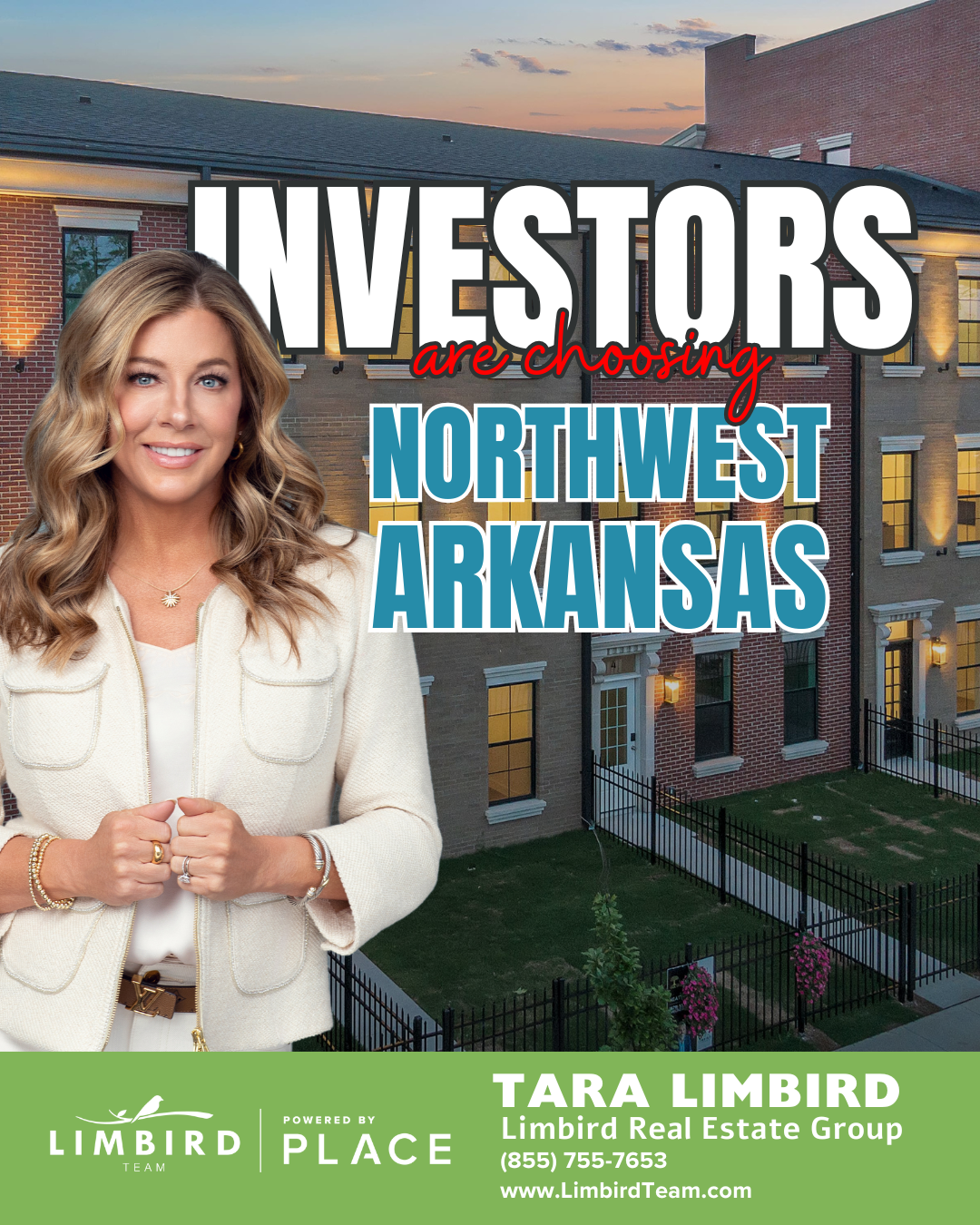 Investing in Northwest Arkansas Real Estate: Rogers & Fayetteville Highlights header image.