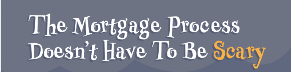 The Mortgage Process Doesn’t Have To Be Scary [INFOGRAPHIC] header image.