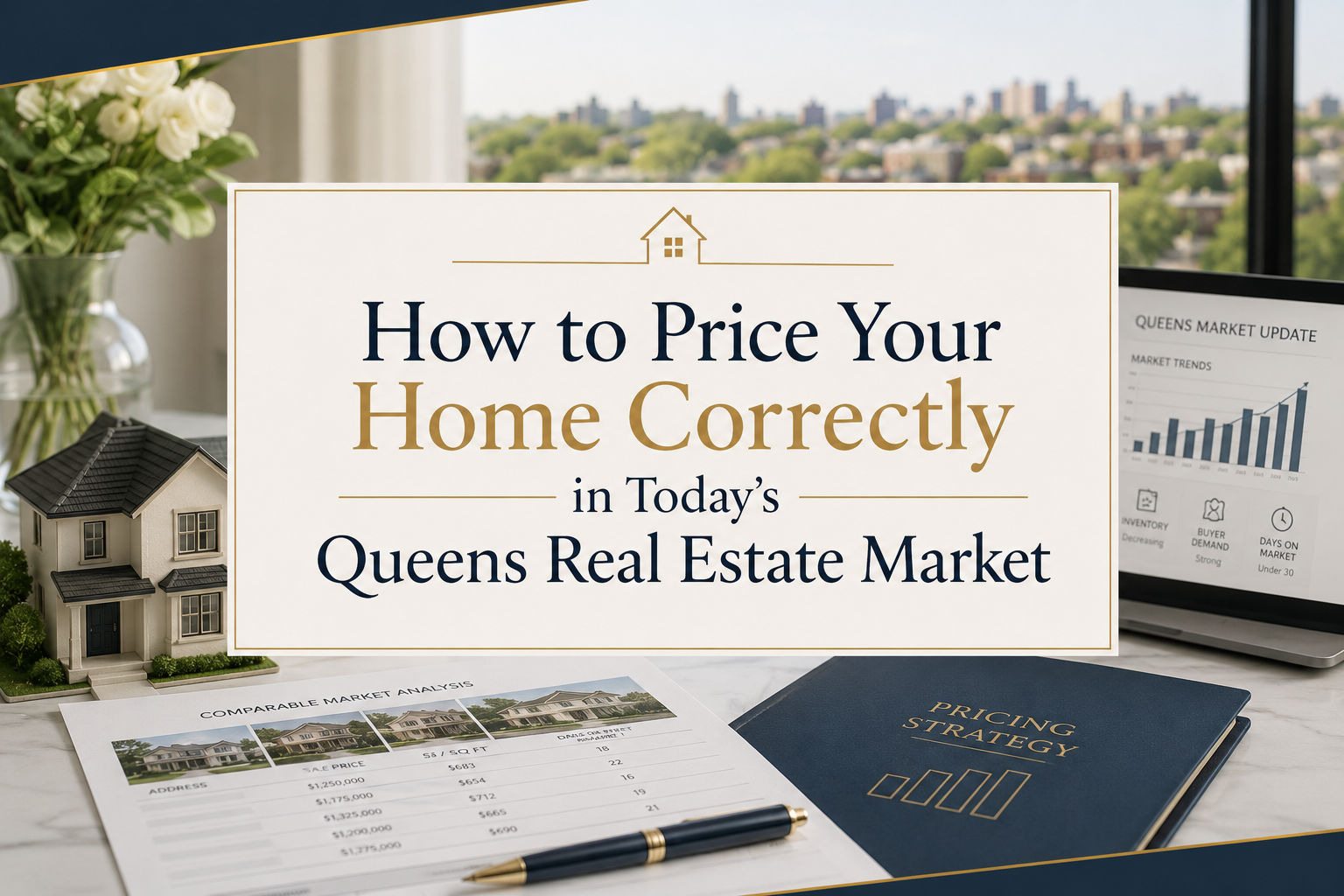 How to Price Your Home Correctly in Today’s Queens Real Estate Market header image.