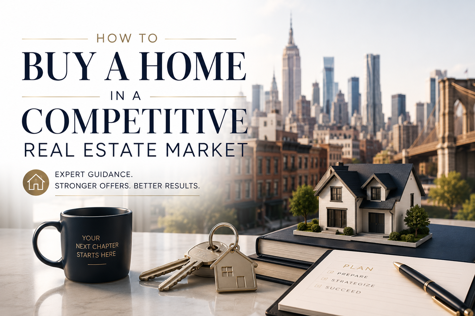 How to Buy a Home in a Competitive Real Estate Market header image.