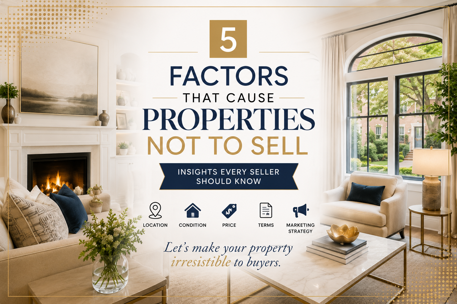 5 Reasons Your Home Isn’t Selling and What You Can Do About It header image.