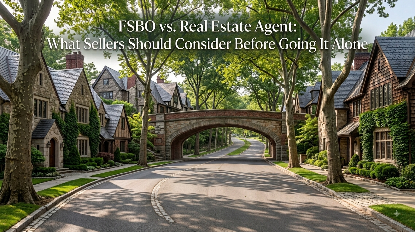 FSBO vs. Real Estate Agent: What Sellers Should Consider Before Going It Alone header image.
