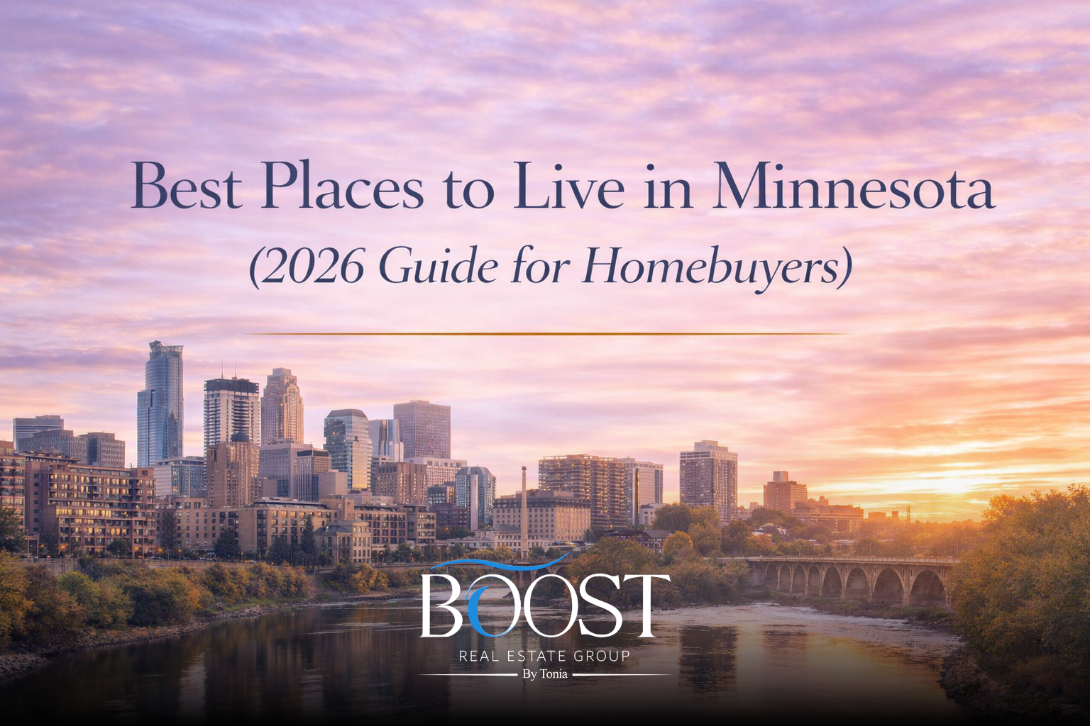 Best Places to Live in Minnesota (2026 Guide for Homebuyers) header image.