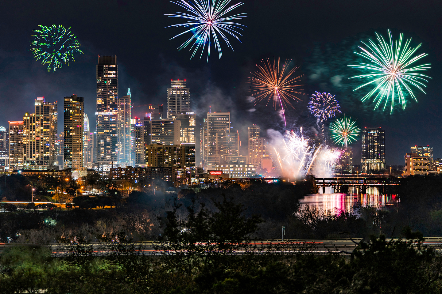 Austin 4th of July 2022 - Fireworks & Events header image.
