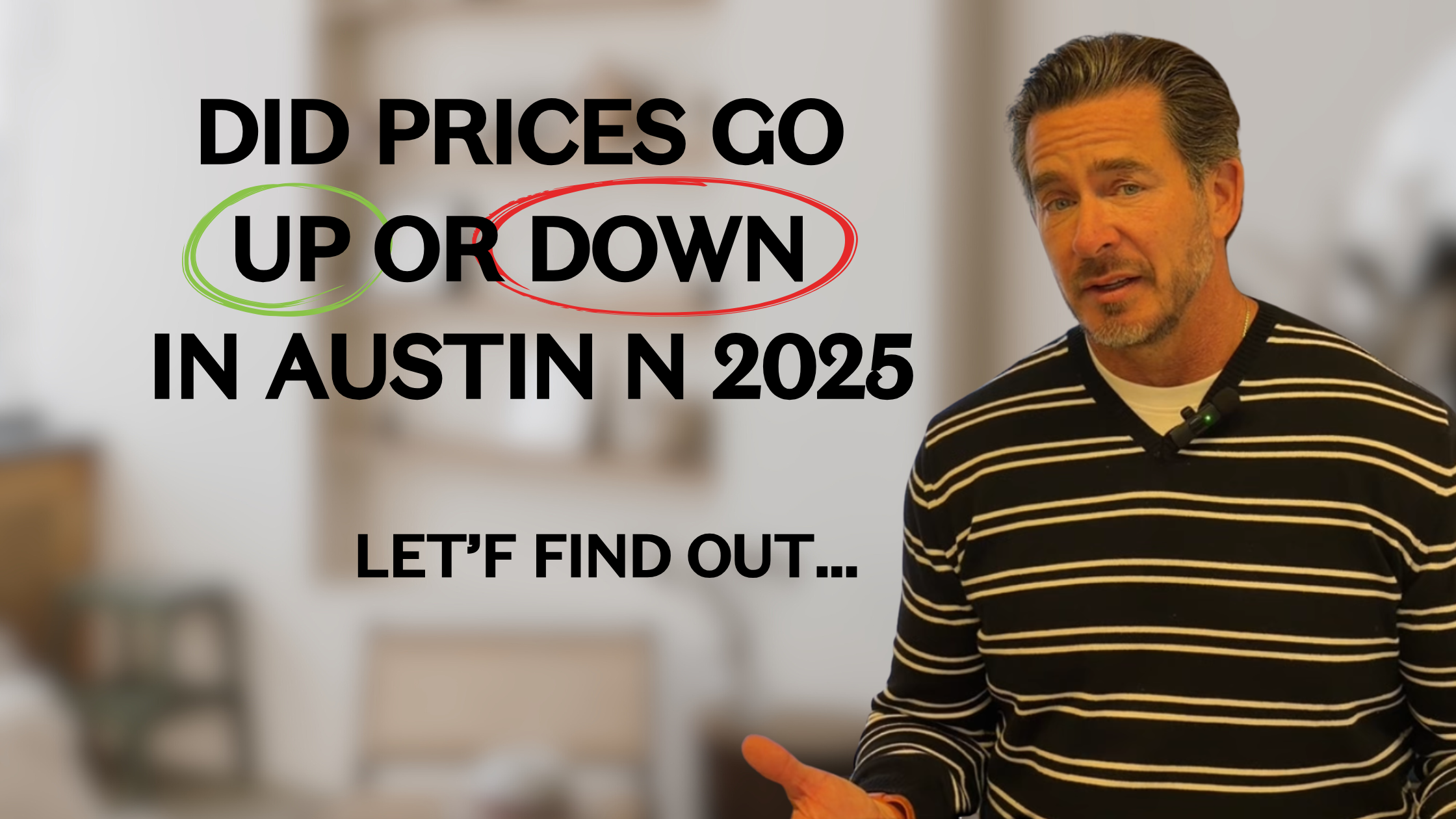 Did prices go up or down in Austin in 2025? | Market Update header image.