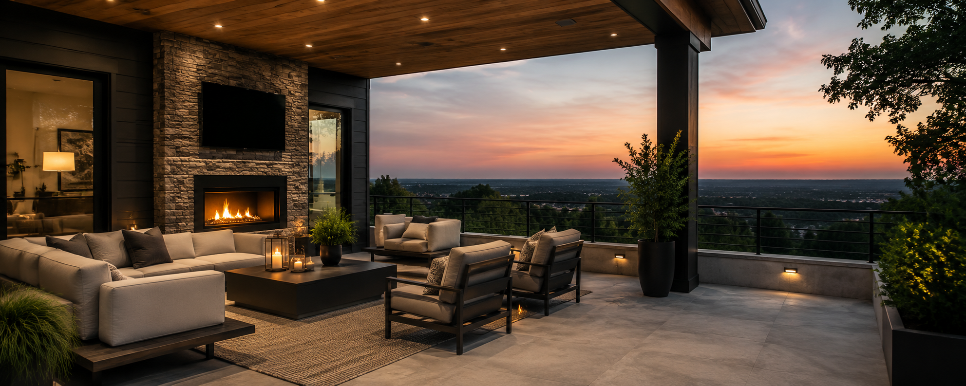 Patio Design Ideas for Relaxing Outdoors header image.
