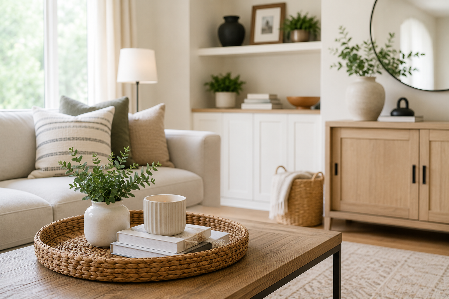 Decluttering Your Home: Simple Steps to Create a More Organized Space header image.