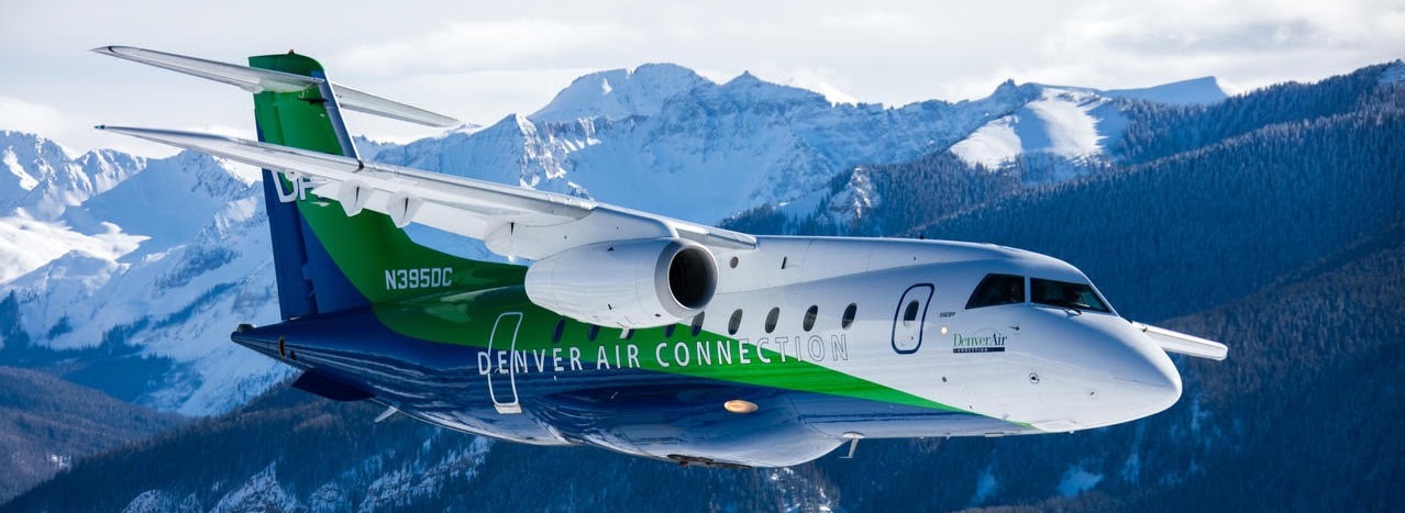 Commercial Jets Now Flying to TEX header image.