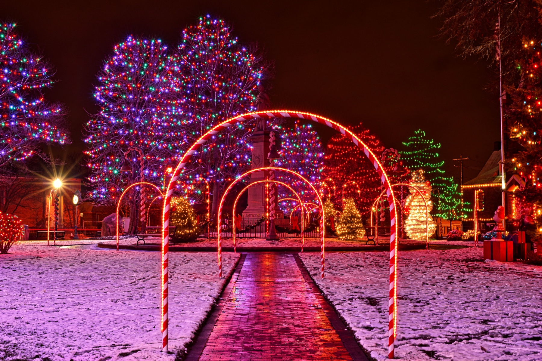 7 Must-See Holiday Lights In and Around Portland header image.