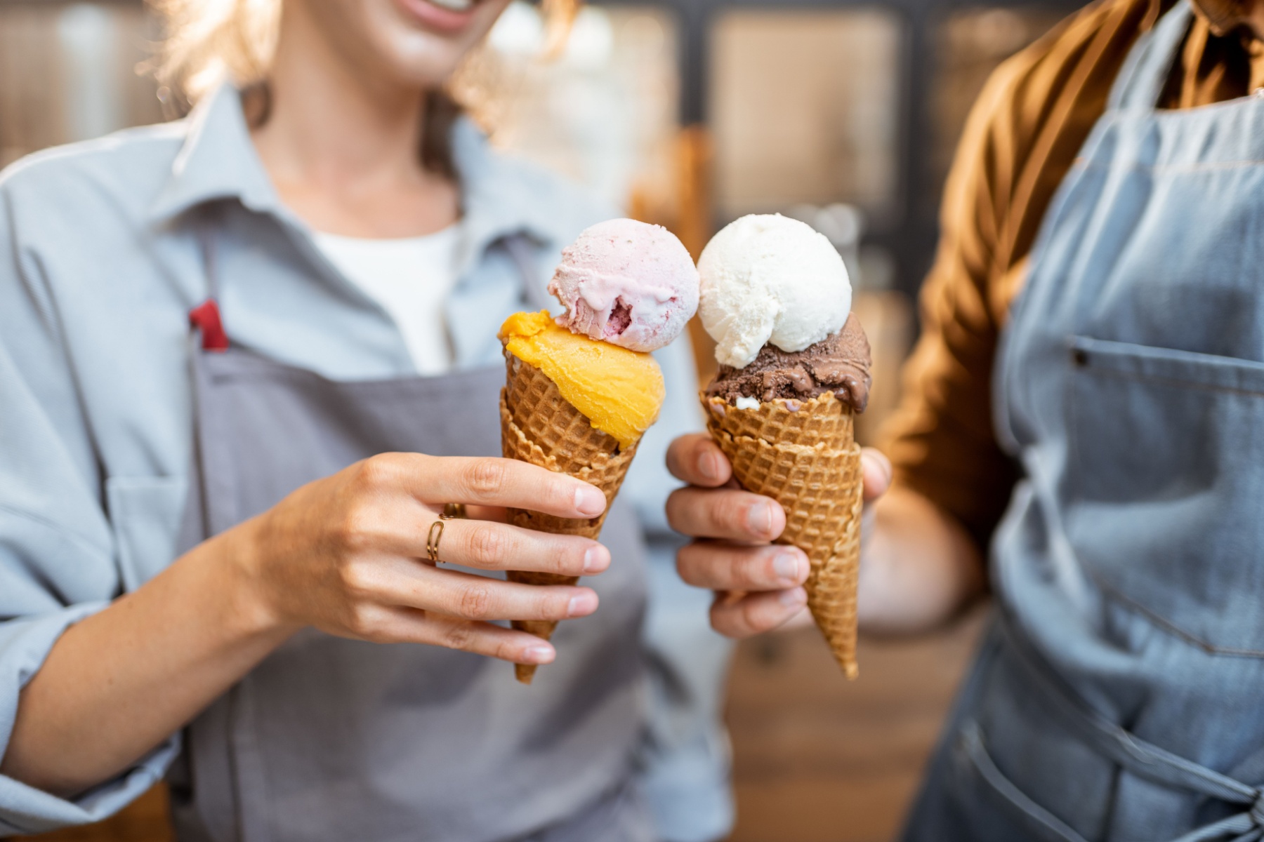 6 Local Ice Cream Shops in Portland That Are Worth the Hype (And the Line) header image.
