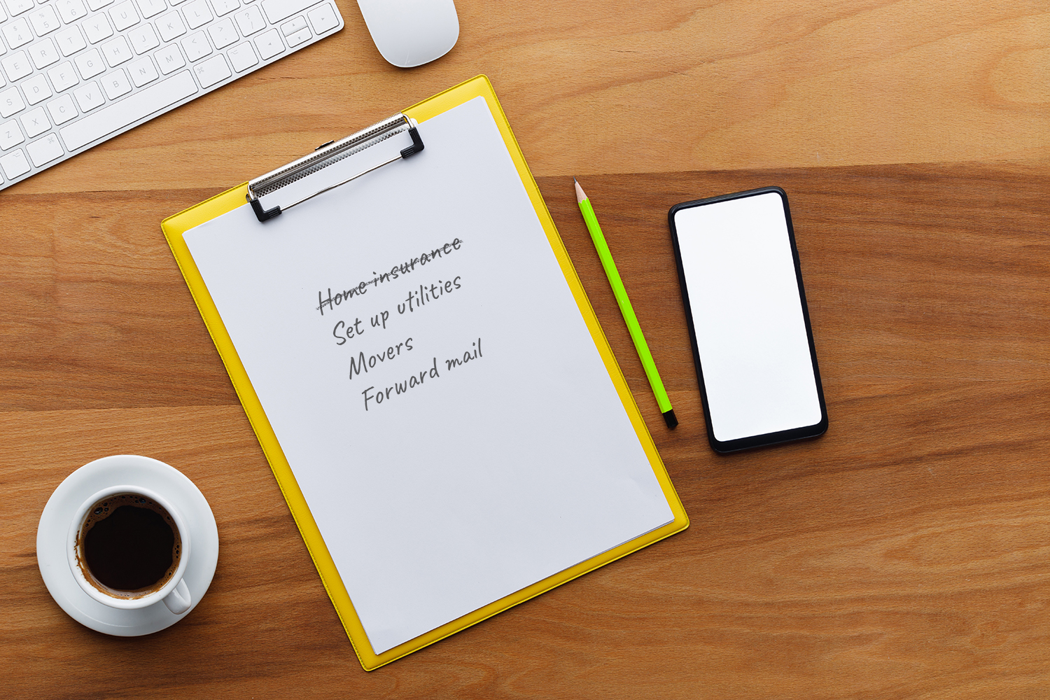 Checklists for Buying and Selling a Home header image.