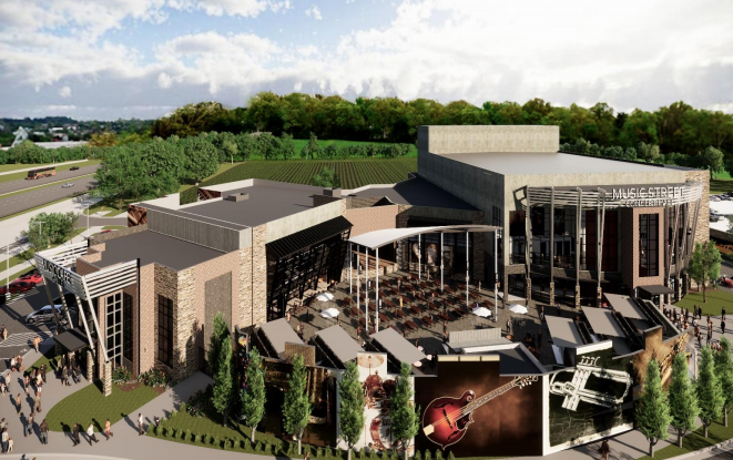 Construction On Music Street Frisco Has Begun... header image.