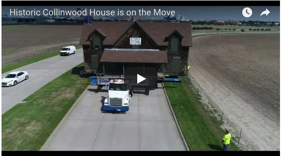 Oldest Home in Plano TX Moves Locations! header image.