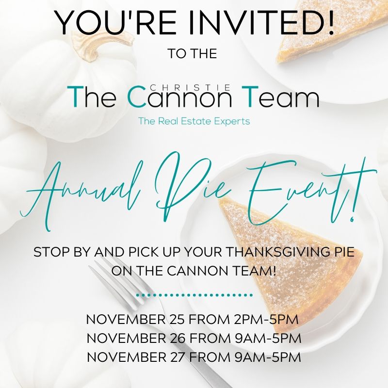 Annual Pie Event header image.