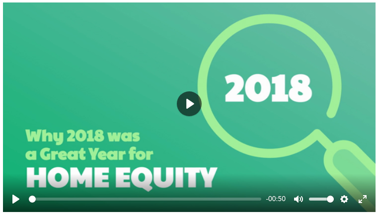 2018 Was a Great Year for Home Equity for Most Homeowners! header image.