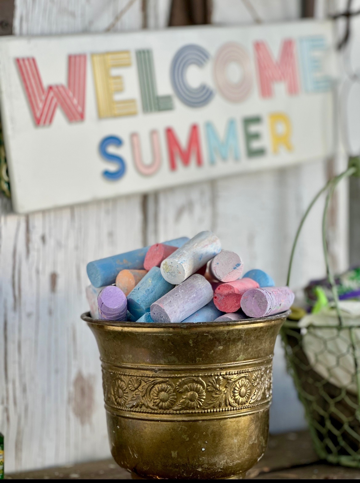 summer and chalk